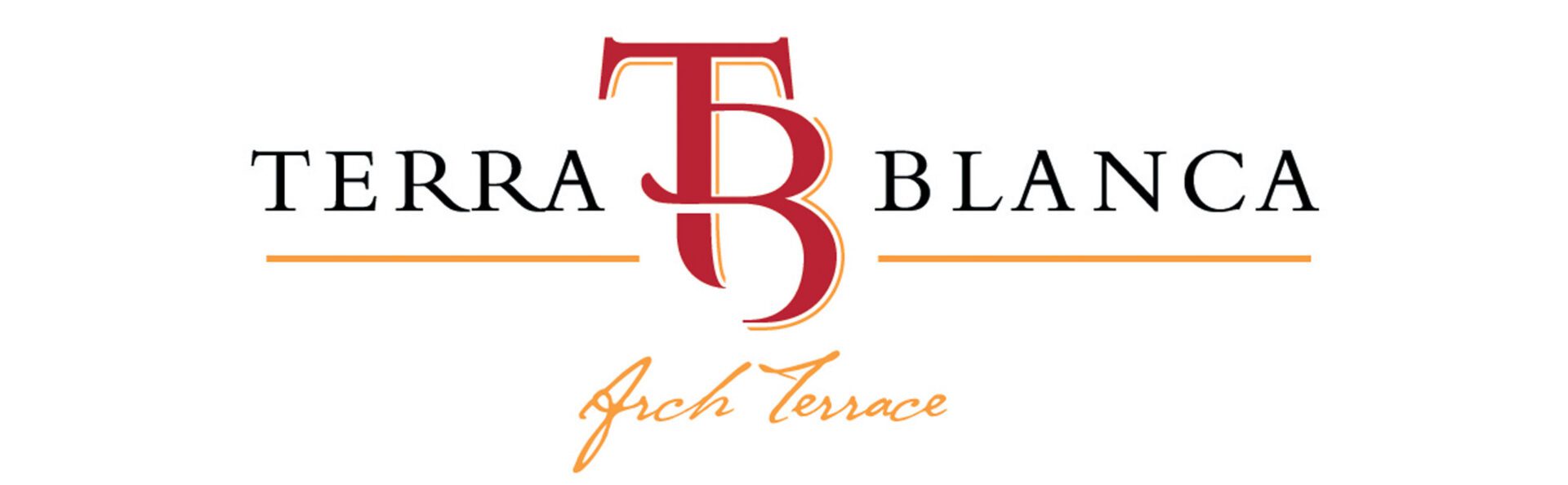 A logo of the brand terra blanca arch terrace.
